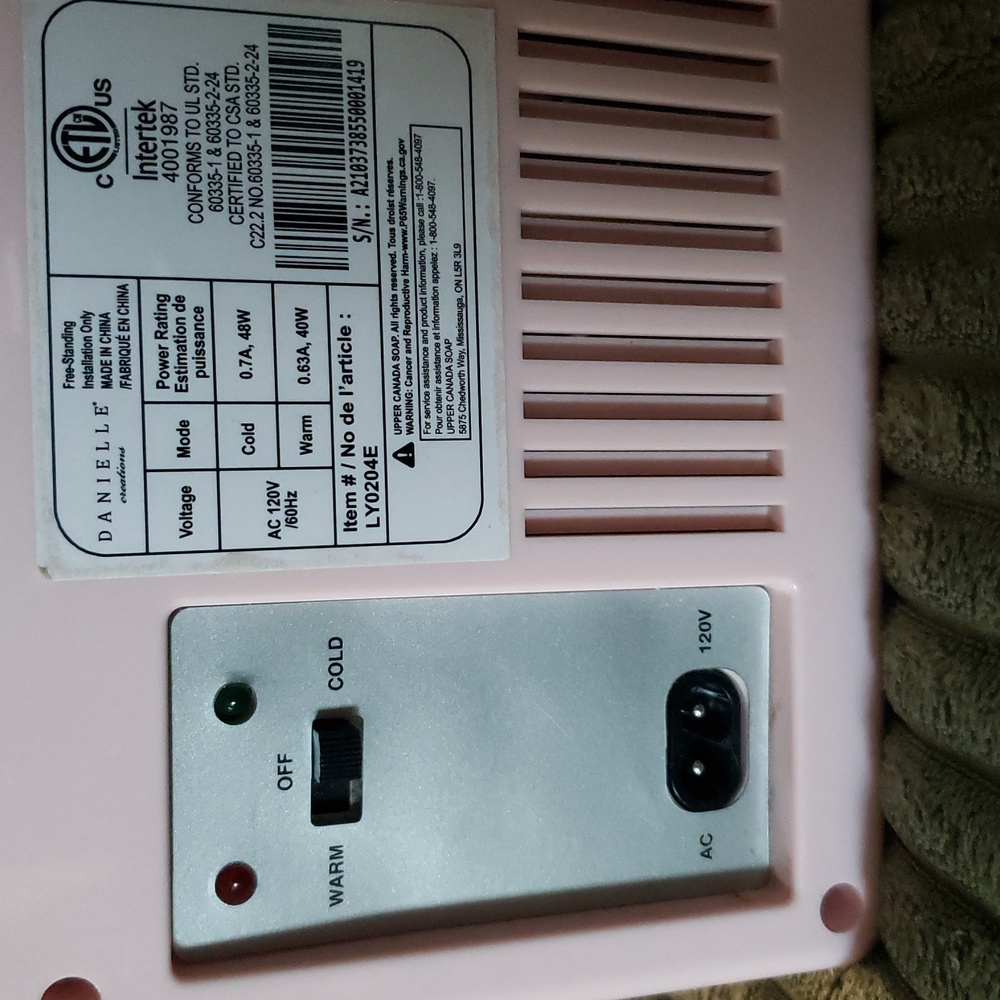 Danielle Creations Mini Pink Fridge - Picture 6 of 6